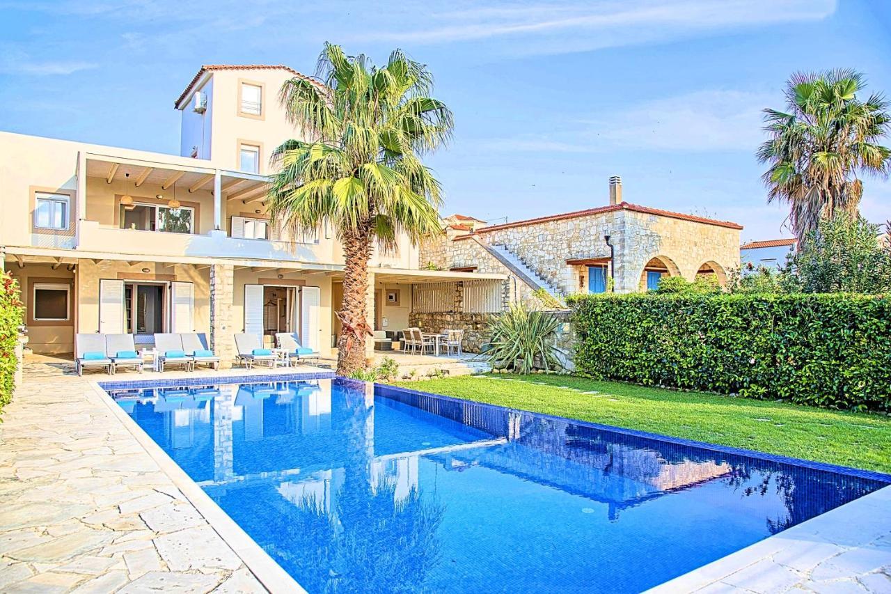 Cretan Mansion With Heated Swimming Pool Villa Georgioupoli Exterior foto