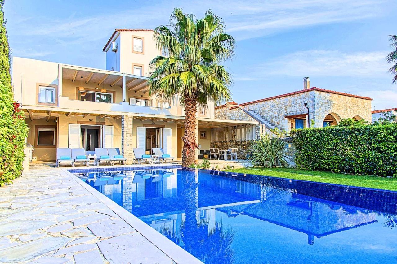 Cretan Mansion With Heated Swimming Pool Villa Georgioupoli Exterior foto