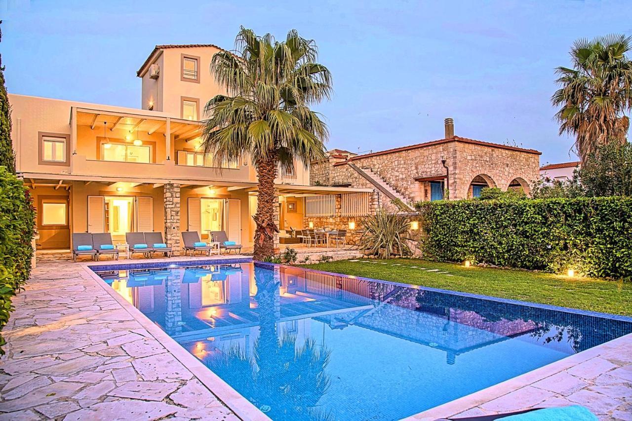 Cretan Mansion With Heated Swimming Pool Villa Georgioupoli Exterior foto